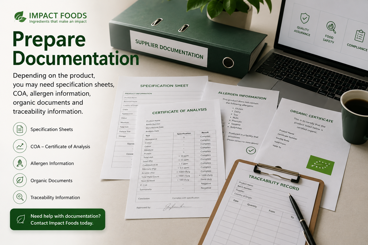 Superfood brand documentation and compliance UK